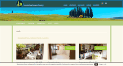 Desktop Screenshot of immobiliaretoscanacountry.com